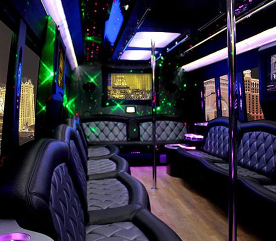 Luxury limo Bus